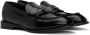 Alexander McQueen Black Leather Loafers - Thumbnail 4