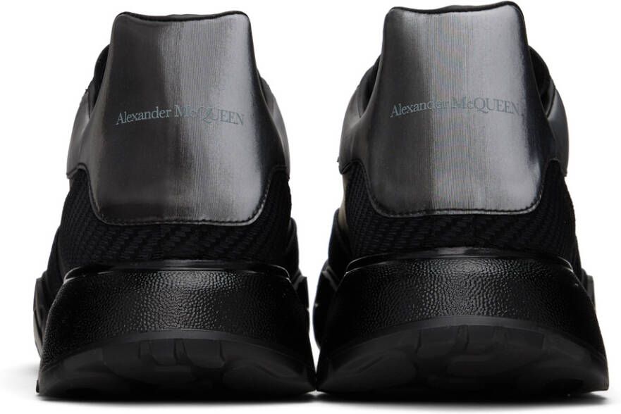 Alexander McQueen Black New Court Sneakers