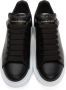 Alexander McQueen Black Oversized Sneakers - Thumbnail 5