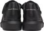 Alexander McQueen Black Oversized Triple Strap Sneakers - Thumbnail 2