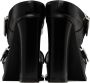 Alexander McQueen Black Platform Buckle Heeled Sandals - Thumbnail 2