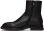 Alexander McQueen Black Swilly Zip-Up Boots - Thumbnail 3