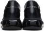Alexander McQueen Black Transparent Sole Oversized Sneakers - Thumbnail 3