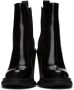 Alexander McQueen Black Tread Heeled Chelsea Boots - Thumbnail 2
