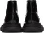 Alexander McQueen Black Tread Slick Boots - Thumbnail 2