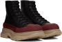 Alexander McQueen Black Tread Slick High Sneakers - Thumbnail 4