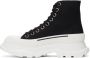 Alexander McQueen Black Tread Slick High Sneakers - Thumbnail 3