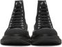 Alexander McQueen Black Tread Slick High Sneakers - Thumbnail 2