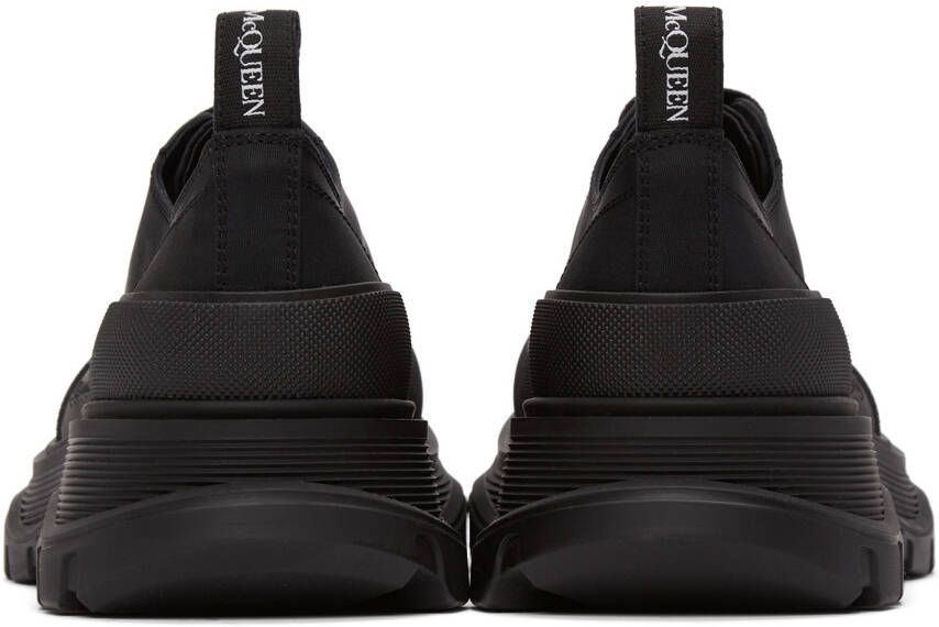 Alexander McQueen Black Tread Slick Low Sneakers