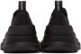 Alexander McQueen Black Tread Slick Low Sneakers - Thumbnail 4