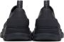 Alexander McQueen Black Tread Slick Sneakers - Thumbnail 2