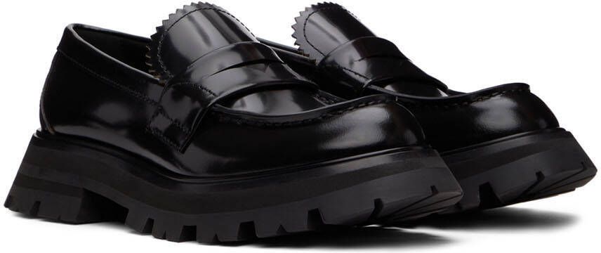 Alexander McQueen Black Wander Loafers