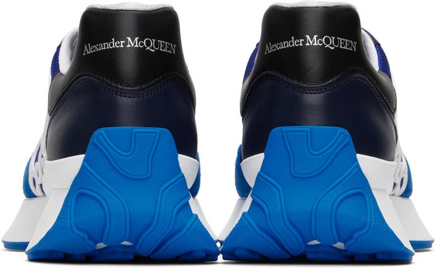 Alexander McQueen Blue Sprint Runner Sneakers