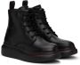 Alexander McQueen Kids Black Lace-Up Boots - Thumbnail 4