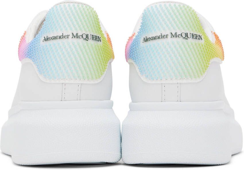 Alexander McQueen Kids White Oversized Sneakers