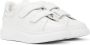 Alexander McQueen Kids White Oversized Sneakers - Thumbnail 4