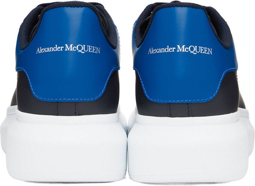 Alexander McQueen Navy Oversized Sneakers