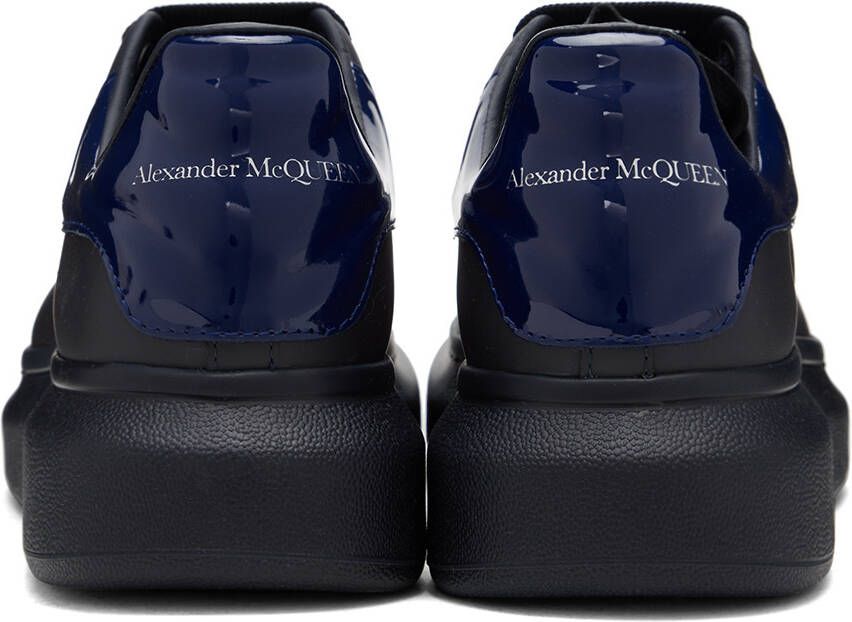Alexander McQueen Navy Oversized Sneakers