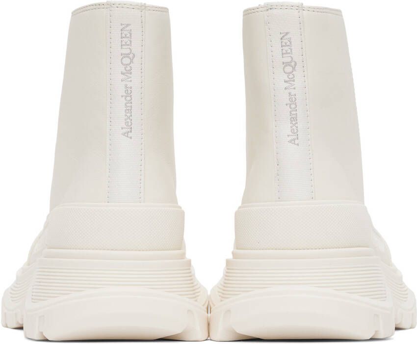 Alexander McQueen Off-White Tread Slick Sneakers