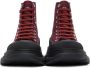 Alexander McQueen Purple Tread Slick High Sneakers - Thumbnail 2