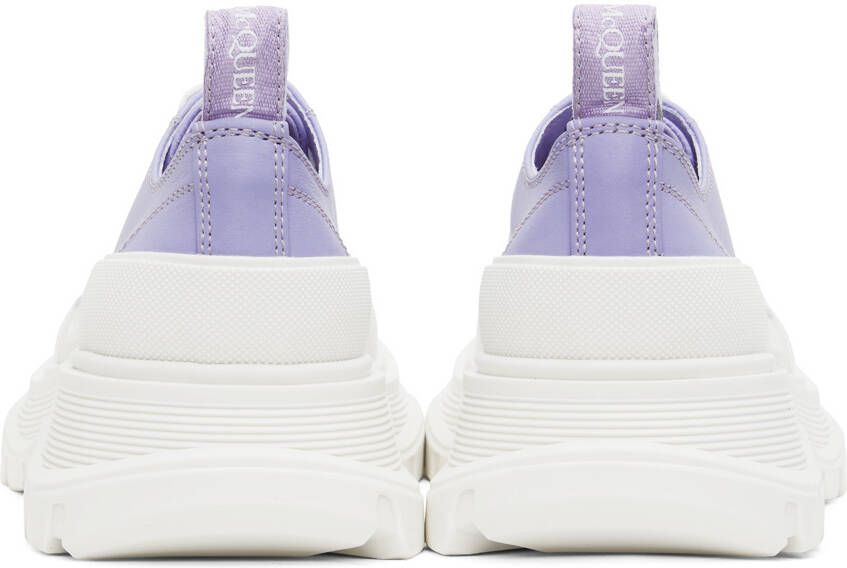Alexander McQueen Purple Tread Slick Sneakers