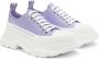Alexander McQueen Purple Tread Slick Sneakers - Thumbnail 4