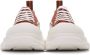 Alexander McQueen Red Tread Slick Low Sneakers - Thumbnail 2