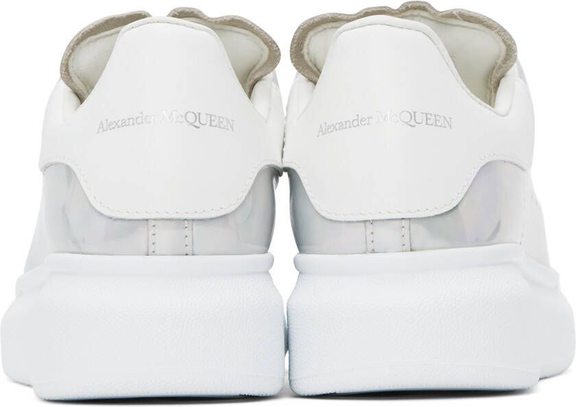 Alexander McQueen Silver Iridescent Sneakers