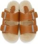 Alexander McQueen Tan Hybrid Sandals - Thumbnail 5