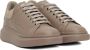 Alexander McQueen Taupe Oversized Sneakers - Thumbnail 4