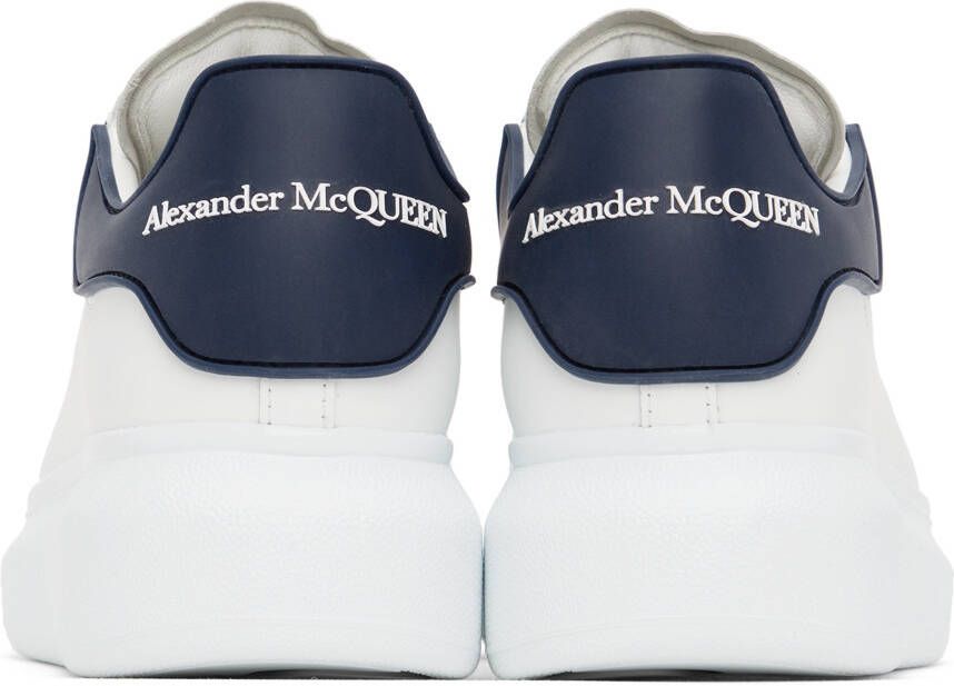 Alexander McQueen White & Black Oversized Sneakers