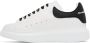 Alexander McQueen White & Black Oversized Sneakers - Thumbnail 3