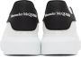 Alexander McQueen White & Black Oversized Sneakers - Thumbnail 4