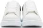 Alexander McQueen White & Black Oversized Sneakers - Thumbnail 2