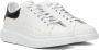 Alexander McQueen White & Black Oversized Sneakers - Thumbnail 4