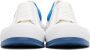 Alexander McQueen White & Blue Deck Plimsoll Sneakers - Thumbnail 2