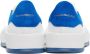 Alexander McQueen White & Blue Deck Plimsoll Sneakers - Thumbnail 4