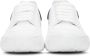 Alexander McQueen White & Blue New Court Sneakers - Thumbnail 2