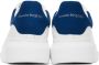 Alexander McQueen White & Blue Oversized Sneakers - Thumbnail 2