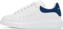 Alexander McQueen White & Blue Oversized Sneakers - Thumbnail 3