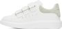 Alexander McQueen White & Green Oversized Sneakers - Thumbnail 3