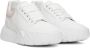 Alexander McQueen White & Pink Court Sneakers - Thumbnail 4