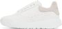 Alexander McQueen White & Pink Court Sneakers - Thumbnail 3