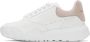 Alexander McQueen White & Pink Court Trainer Sneakers - Thumbnail 3
