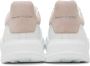 Alexander McQueen White & Pink Court Trainer Sneakers - Thumbnail 4