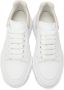 Alexander McQueen White & Pink Court Trainer Sneakers - Thumbnail 5