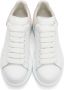 Alexander McQueen White & Pink Oversized Sneakers - Thumbnail 5