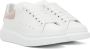 Alexander McQueen White & Pink Oversized Sneakers - Thumbnail 4