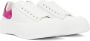 Alexander McQueen White & Pink Oversized Sneakers - Thumbnail 4
