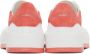 Alexander McQueen White & Pink Plimsoll Sneakers - Thumbnail 4
